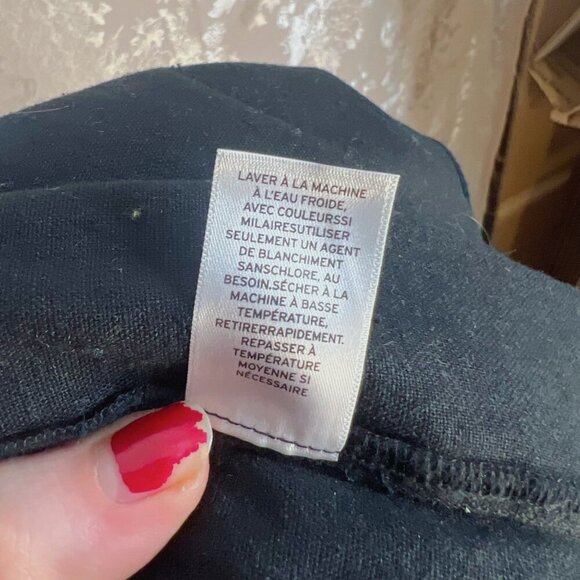 NWOT BP Black Linen Cardigan Women's Size M Quiet Luxury - Picture 9 of 9